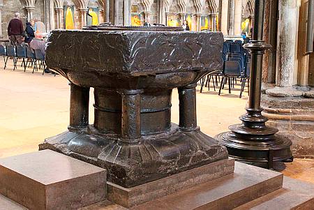Lincoln Cathedral - The Font
